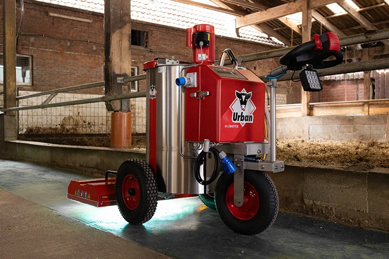 Urban MilkTaxi — mobilny wózek do mleka